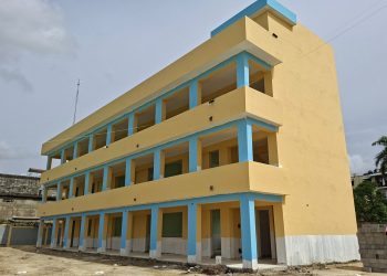 Terminación de Escuela Básica Cancino Adentro en SDE avanza de manera acelerada; estará lista para el próximo año escolar