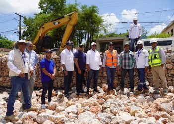 INDRHI supervisa obras en el Bajo Yuna para reducir inundaciones y fortalecer la producción agrícola