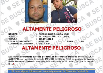 DICRIM busca a hombre señalado como altamente peligroso por presunto robo en La Vega
