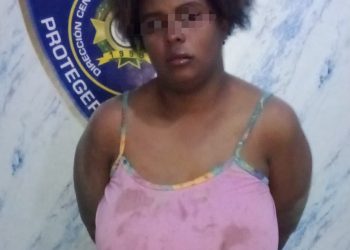 Policía Nacional apresa mujer acusada por muerte de su pareja en Los Guaricanos