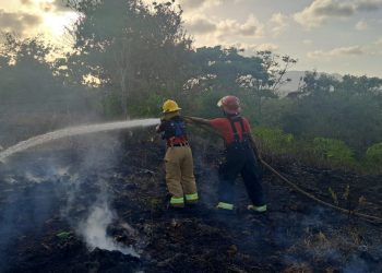 Coronel de los Bomberos de Las Galeras hace llamado a prevenir incendios ante la escasez de agua