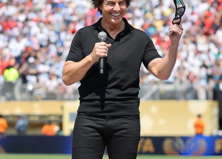 Así fue el discurso del actor Tom Cruise antes de la final del Mundial entre España y Argentina