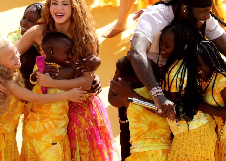 Luego del espectáculo en el Mundial, Shakira agradece a los Ghetto Kids y a todo los que hicieron posible su actuación