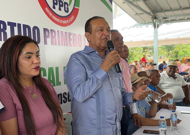 Antonio Marte juramenta a cientos de nuevos dirigentes del PPG en Monseñor Nouel