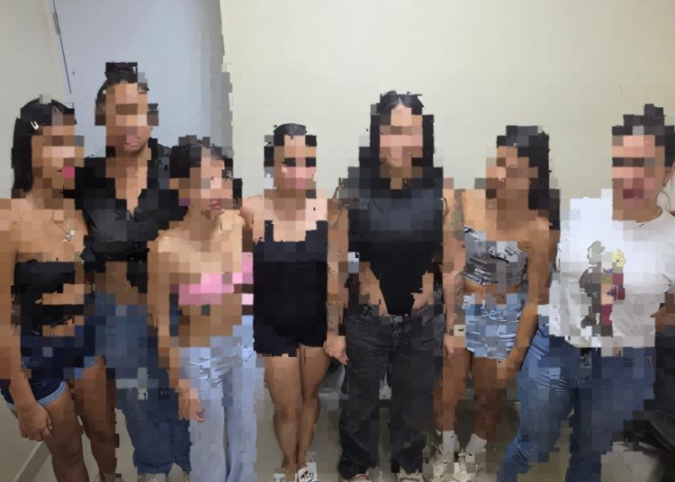 PN junto al MP rescata siete ciudadanas colombianas víctimas de presunta red de trata de personas en el Distrito Nacional