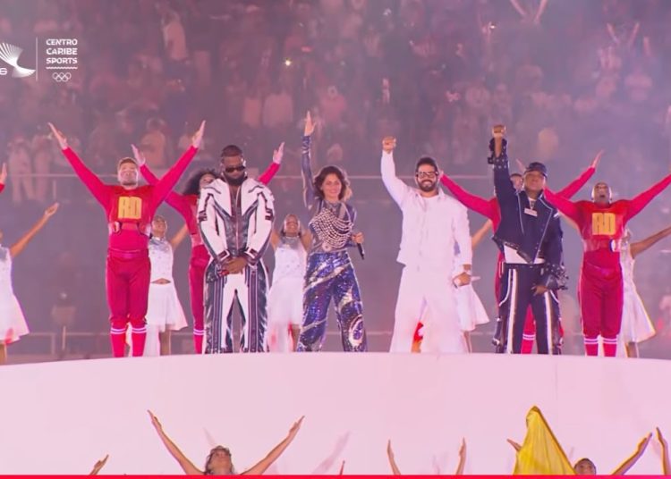 Lápiz Conciente, Manny Cruz, Techy y Lomiel se lucen en el espectáculo de apertura de los Juegos Centroamericanos 2026