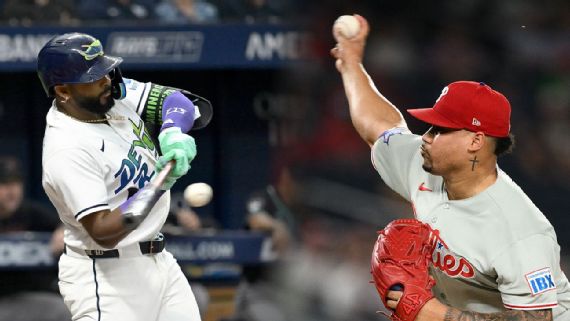 Junior Caminero y Jhoan Durán brillan al conquistar los premios de MLB correspondientes a junio