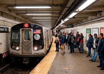 Exconvicto acusado de empujar a una mujer de 70 años a las vías del Metro Nueva York