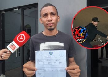 Joven denuncia asalto a mano armada en la Av. San Vicente de Paúl; delincuentes le robaron su motor