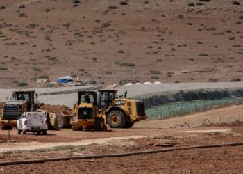 Israel construye un nuevo y kilométrico muro que segregará el Valle del Jordán palestino