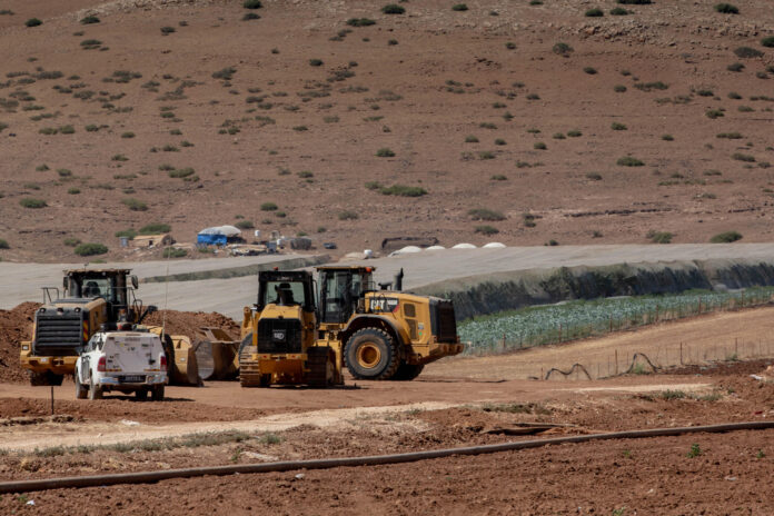 Israel construye un nuevo y kilométrico muro que segregará el Valle del Jordán palestino