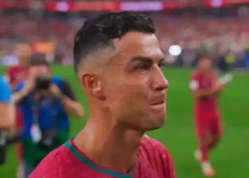 Cristiano Ronaldo rompe en llanto tras la eliminación de Portugal ante España