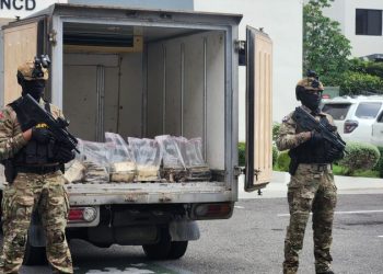 DNCD ocupa 321 paquetes de presunta cocaína ocultos en contenedor en Puerto Caucedo