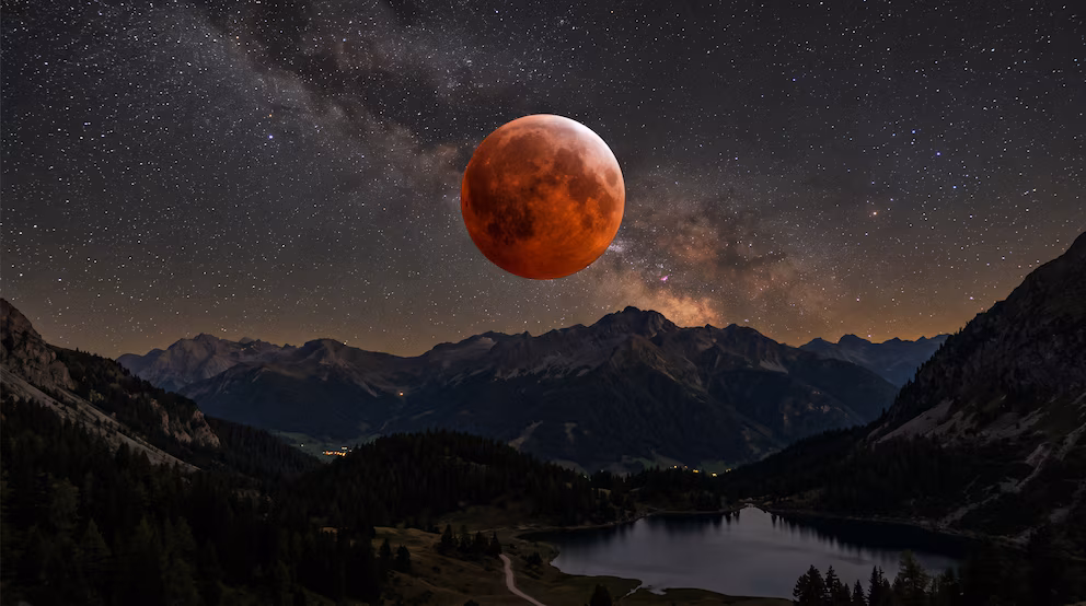 Qué países de Centroamérica podrán ver de principio a fin el eclipse lunar parcial del jueves 27 de agosto