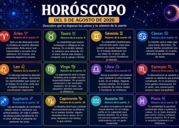 Horóscopo del 5 de agosto de 2026