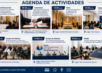 Agenda del día: martes 25 de agosto de 2026