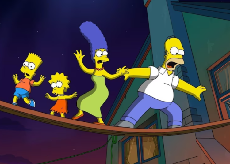 La secuela de la película de “Los Simpson” se dejó ver en la convención