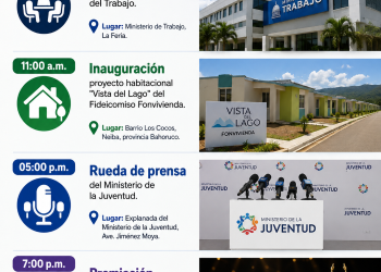 Agenda del día: jueves 27 de agosto de 2026