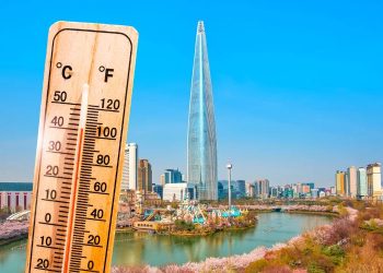 Corea del Sur rompe su récord histórico de temperatura, con 42,5 grados