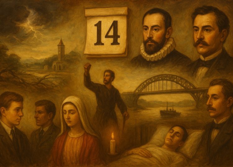 Efemérides del 14 de agosto