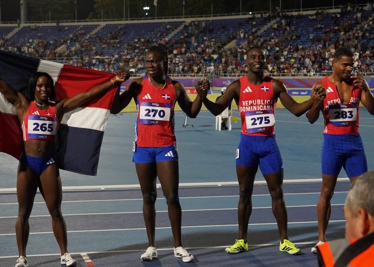 República Dominicana recupera el oro en el relevo mixto 4×100 tras prosperar la apelación