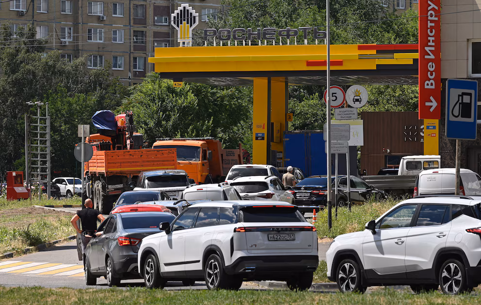Combustible en crisis en Rusia por ofensiva ucraniana