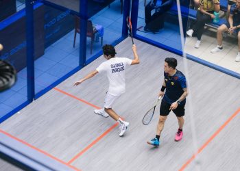 Colombia asegura dos lugares en la final del squash masculino