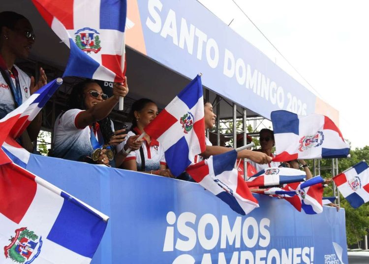 República Dominicana lleva a las calles sus 150 medallas tras los Juegos Santo Domingo 2026