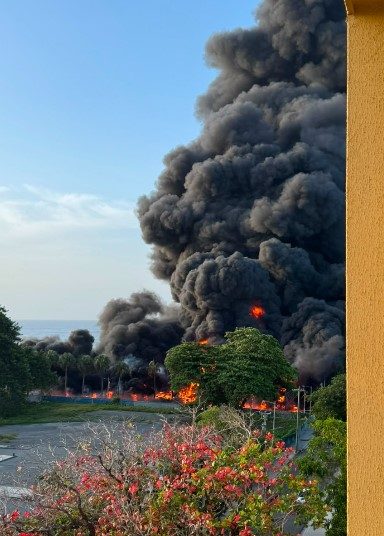 Identifican a los dos fallecidos en explosión de camión en el malecón
