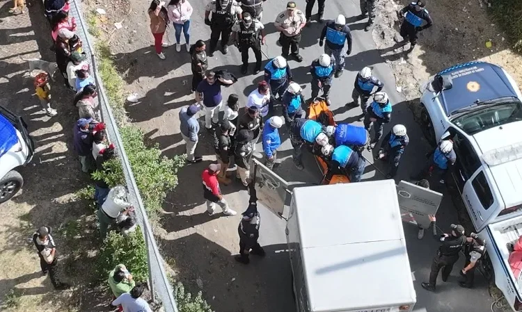 Hallan en un río de Ecuador los restos de una mujer desaparecida hace 37 días