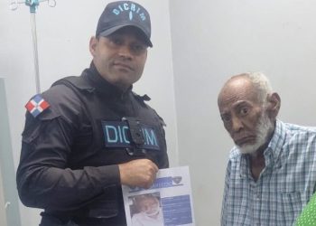 Policía Nacional localiza sano y salvo a hombre de 75 años reportado como desaparecido