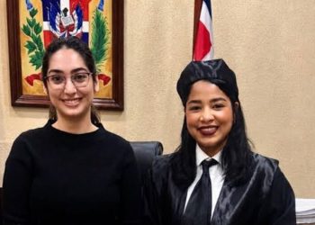 Jueza de violencia de género recibe a Graciela Abinader durante visita de formación judicial