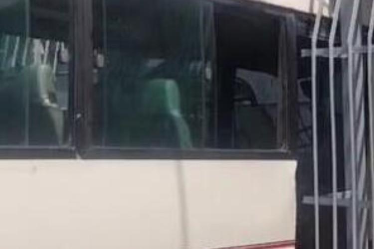 Autobús de la Ruta 11 choca con camión en la Av. John F. Kennedy