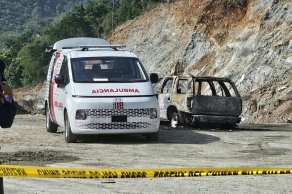 Identifican hombre hallado calcinado junto a un vehículo en una mina de La Vega