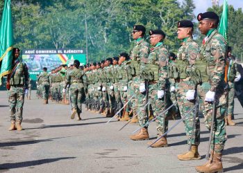 Ejército gradúa a 587 nuevos soldados tras completar su formación militar