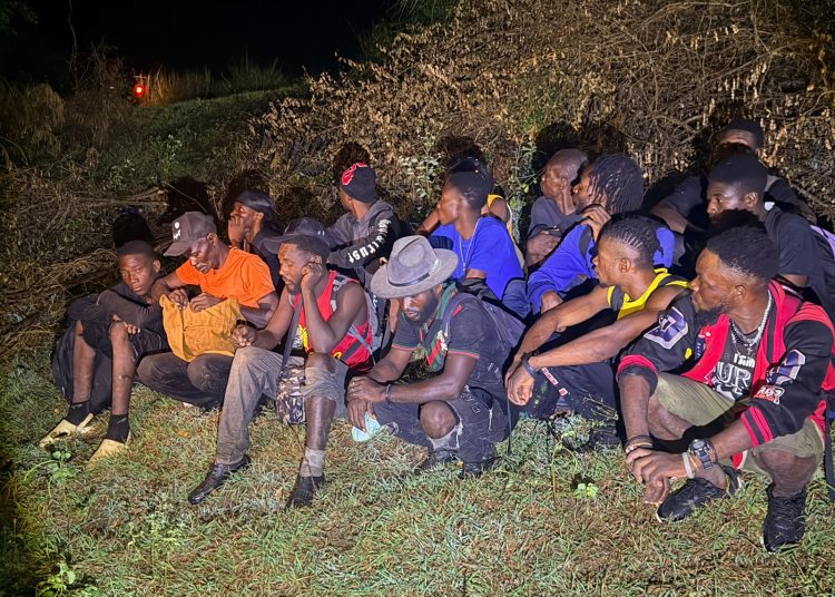 Interceptan a 47 migrantes haitianos indocumentados en la zona fronteriza