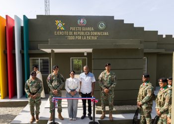 Ejército entrega remozado puesto militar de Guaroa para fortalecer la seguridad fronteriza en Elías Piña