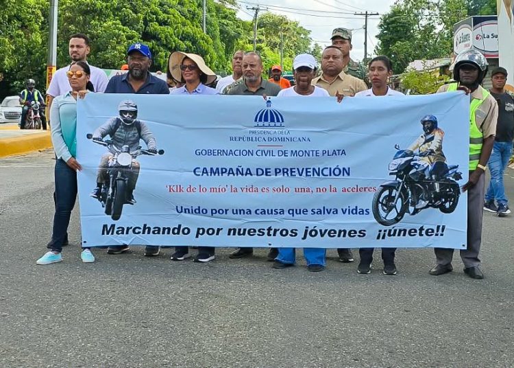 Monte Plata refuerza la prevención vial con jornada de concienciación por alta incidencia de accidentes