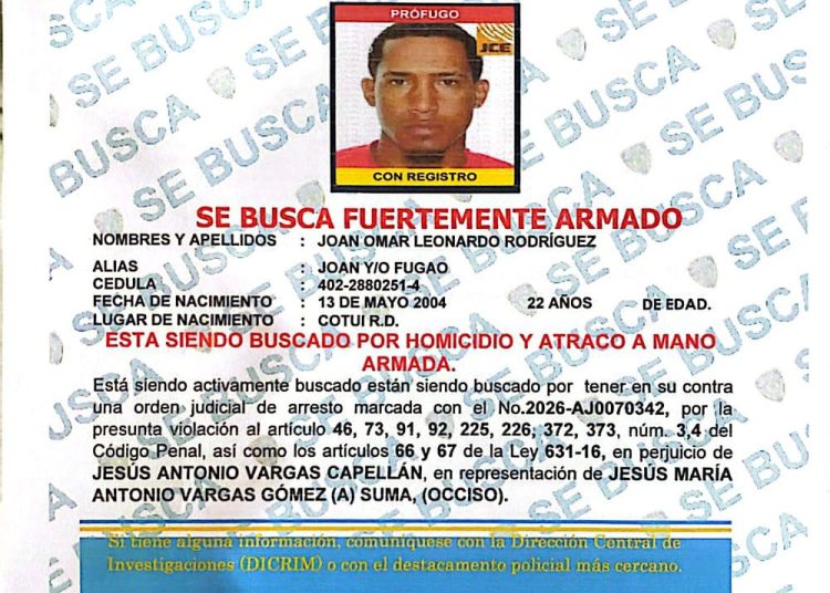 Apresan sujeto acusado de quitar la vida a hombre que defendía a su nieto de atraco en Cotuí