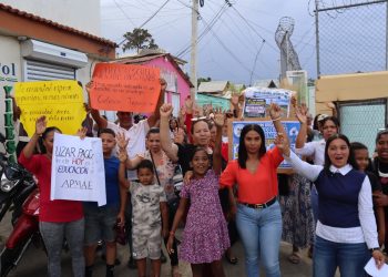 Protestan Apmae y comunidad de la Colonia Japonesa en Constanza por promesa incumplida