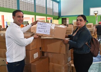 INABIE entrega útiles escolares a más de 8,200 estudiantes de Jarabacoa