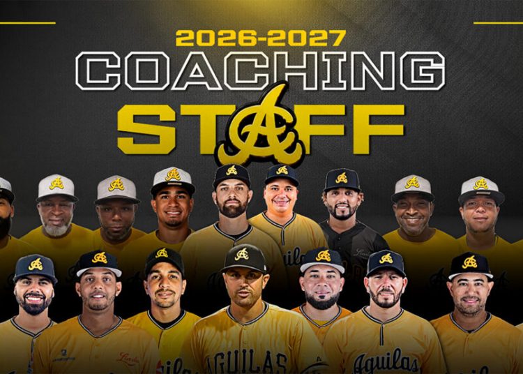 Águilas Cibaeñas definen equipo técnico para la temporada 2026-2027 bajo las riendas de Luis “Pipe” Urueta