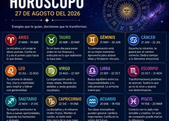 Horóscopo del 27 de agosto de 2026: descubre qué te deparan los astros