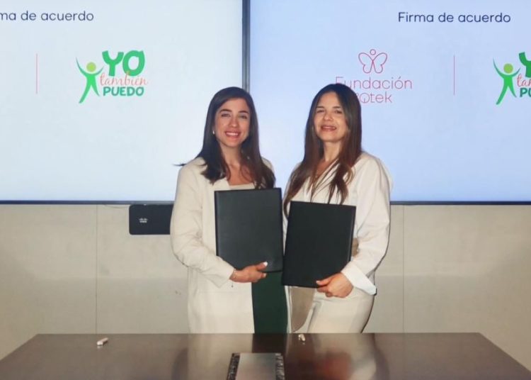 Yo También Puedo reconoce a la Fundación iQtek por su compromiso con la inclusión social