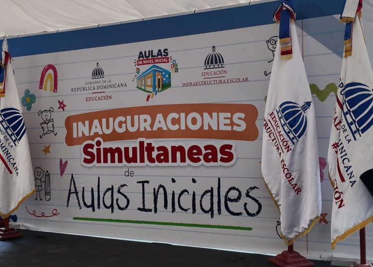 Infraestructura Escolar entrega 186 aulas iniciales para más de 6,500 estudiantes