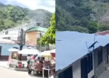 Atacan con drones y disparos alcaldía del municipio de Rioblanco, en el centro de Colombia