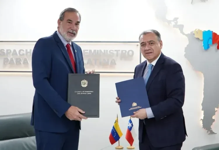 Chile y Venezuela formalizan el reinicio de sus relaciones consulares