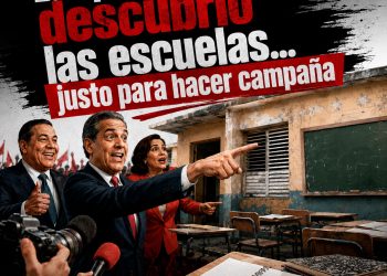 La oposición descubrió las escuelas… justo para hacer campaña