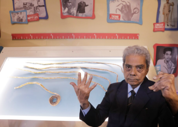 66 años sin cortarse las uñas: la insólita historia de Shridhar Chillal