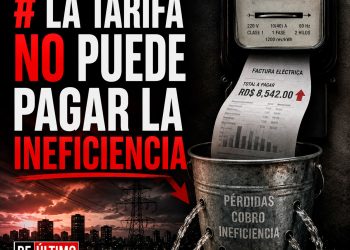 La tarifa no puede pagar la ineficiencia